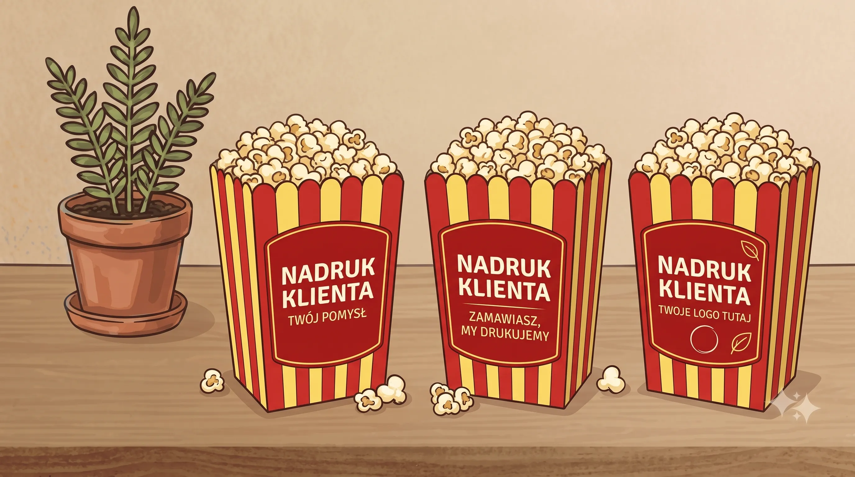 Opakowania na popcorn